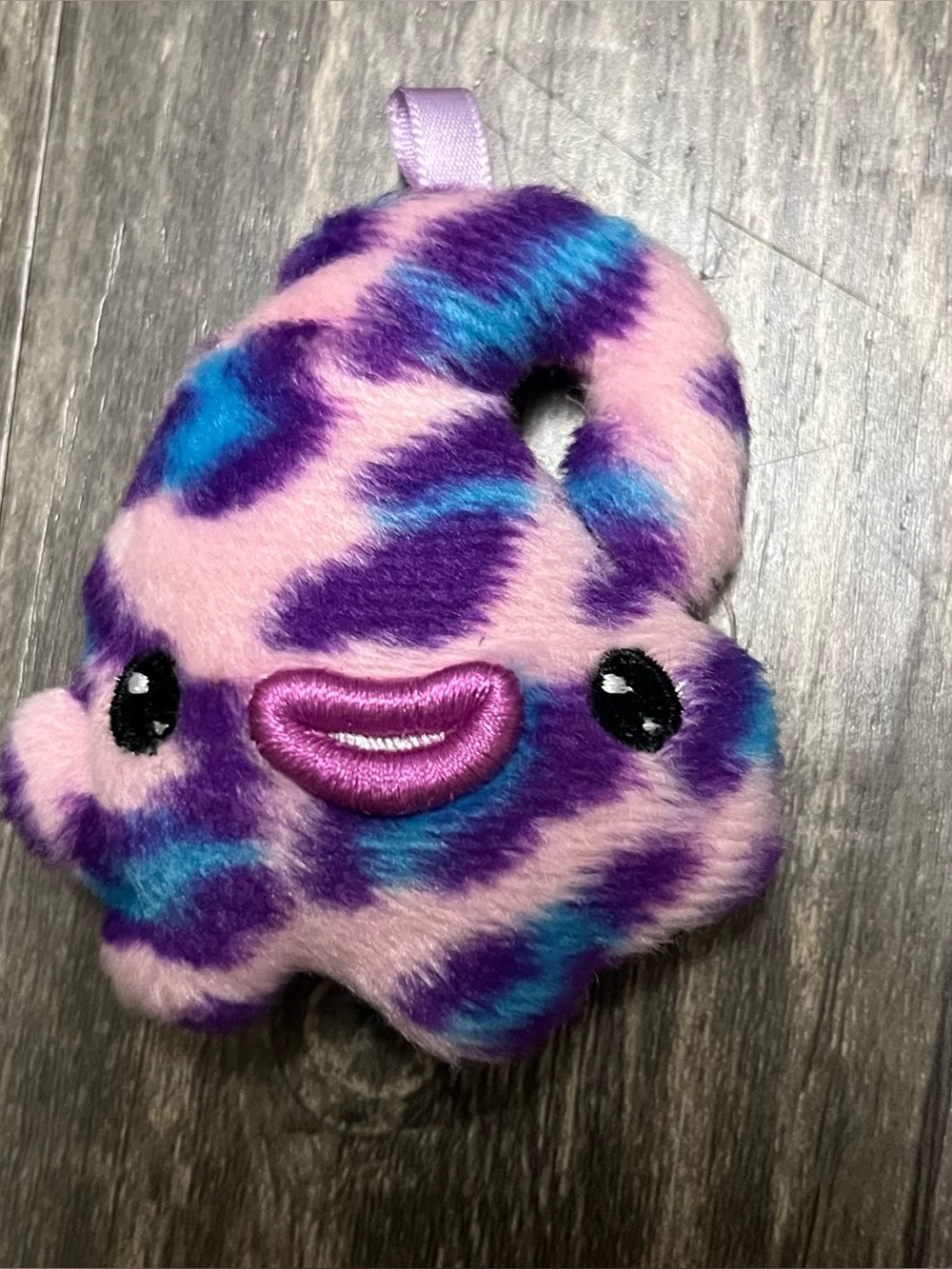 2008 Mattel My Meebas 3” multi color plush no hangtag